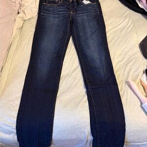 American Eagle Outfitters Dark Indigo Women's Straight Leg Jeans